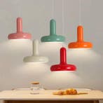 Lumi Moderne Retro Hanglamp - Designlamp Paddenstoel E27, Verzenden, Nieuw, Overige materialen, 75 cm of meer