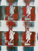 Andy Warhol (1928-1987) - Statue of Liberty 1963 - Pop Art