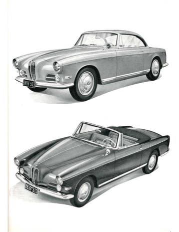 1957 BMW 503 COUPE CABRIOLET INSTRUCTIEBOEKJE DUITS, Auto diversen