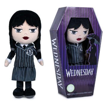 Wednesday Uniform Knuffel 32 cm, Ophalen of Verzenden, Nieuw