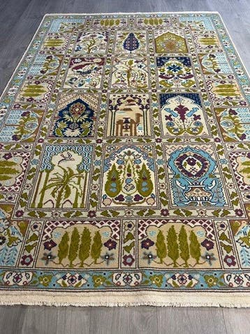 Kairouan Jardin - Vloerkleed - 222 cm - 140 cm, Huis en Inrichting, Nieuw