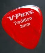 V-Picks Tradition plectrum 3.00 mm, Ophalen of Verzenden, Nieuw, Elektrische gitaar