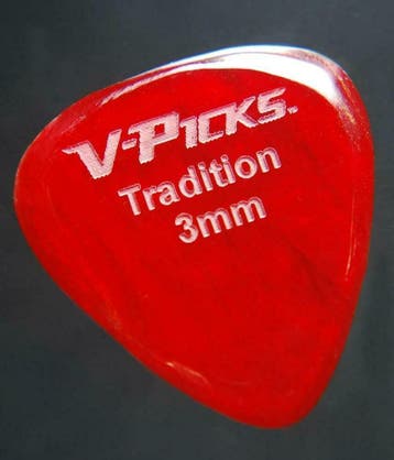 V-Picks Tradition plectrum 3.00 mm, Ophalen of Verzenden, Nieuw, Elektrische gitaar