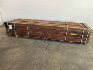 Veiling - 20x Angelim vermelho tuinplank 350x10x2 cm, Doe-het-zelf en Verbouw, Hout en Planken, Nieuw