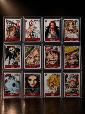 Bandai - 12 Complete set - One Piece, Nieuw