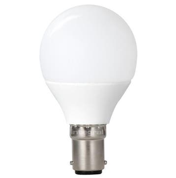 Integral LED Kogellamp B15d 4.2W 2700K 470lm Mat Niet-Dim..., Ophalen of Verzenden, Nieuw