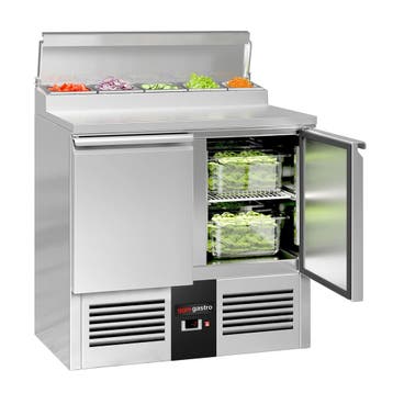 GGM Gastro | Saladette Mini PREMIUM - 900x700mm - 2-deurs -, Verzenden, Nieuw in verpakking