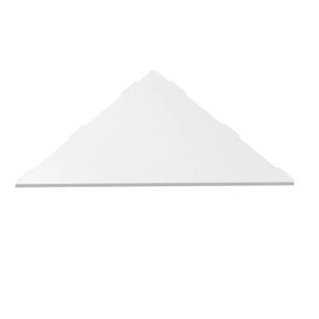 Flat Corner hoekplanchet inbouw 25x25 mat wit, Verzenden, Nieuw