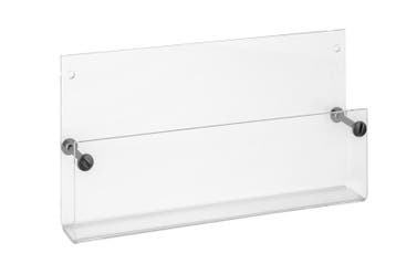 Plexi Wandfolderhouder A5 Landscape transparant, Verzenden, Nieuw in verpakking, Etalage