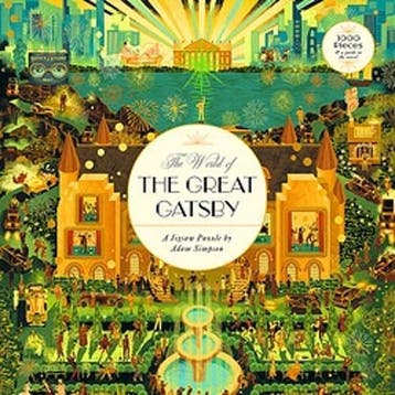 The World of The Great Gatsby: A 1000-piece puzzle by Adam, Boeken, Verzenden, Nieuw