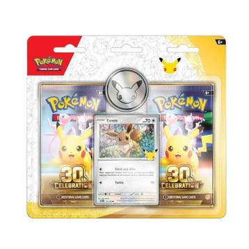 30th Celebration 2-Pack Blister Eevee, Hobby en Vrije tijd, Ophalen of Verzenden, Nieuw