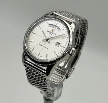 Breitling - Transocean Day Date Automatic - A45310 - Heren -, Nieuw