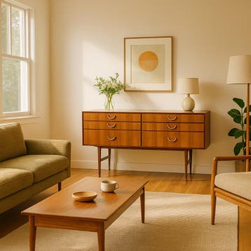 Tv-meubel | Ladekast | Meredew | Vintage | Teak |  4224, Huis en Inrichting, Kasten | Ladekasten, Ophalen of Verzenden, Zo goed als nieuw