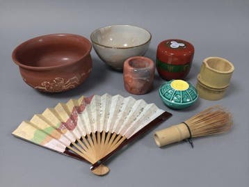 Charming 8-Piece Traditional Japanese Tea Ceremony Set -