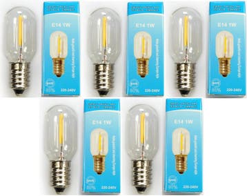 5x LedLamp Klein Dimbaar / Lamp LED E14 Fitting Smal - 1..., Ophalen of Verzenden, Nieuw