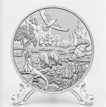 Australië. 1 Dollar 2026 – Wonders of Australia: The Outback