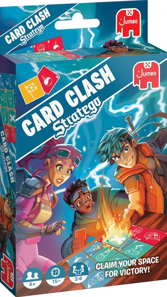 Stratego Card Clash - Kaartspel | Jumbo - Kaartspellen, Hobby en Vrije tijd, Gezelschapsspellen | Kaartspellen, Nieuw, Verzenden