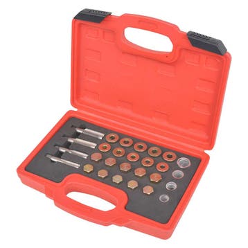 vidaXL Olieaftapplug-reparatieset M13 M15 M17 M20 64-delig, Auto diversen, Verzenden, Nieuw