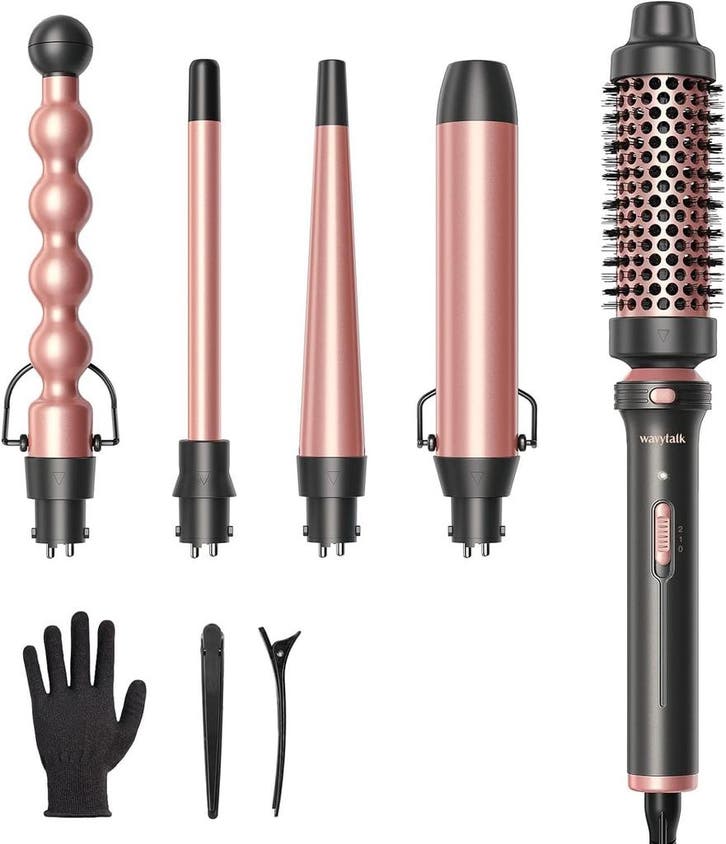 Thermal Brush - Blowout Brush - Krultang - Rosegoud - Wavyta, Sieraden, Tassen en Uiterlijk, Uiterlijk | Haarverzorging, Zo goed als nieuw