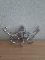 Kapstok - Aluminium - Beautiful coat hook, Antiek en Kunst