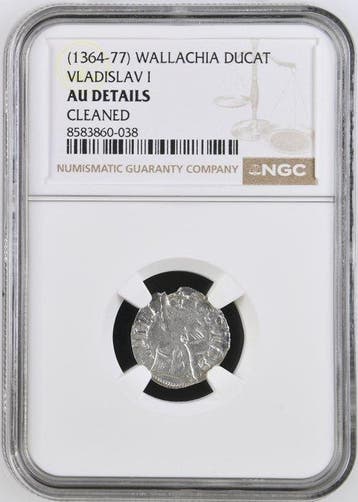 . Moldavië en Walachije Vladislav I. Ducat ND (1364-1377)