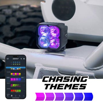 XKGlow XKmax RGBW Addressable Cube Light Kit - Driving Beam, Ophalen of Verzenden, Nieuw