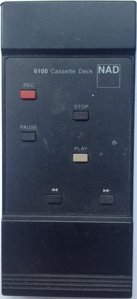 Afstandsbediening NAD 6100 Cassette Deck, Ophalen of Verzenden, Nieuw, Origineel
