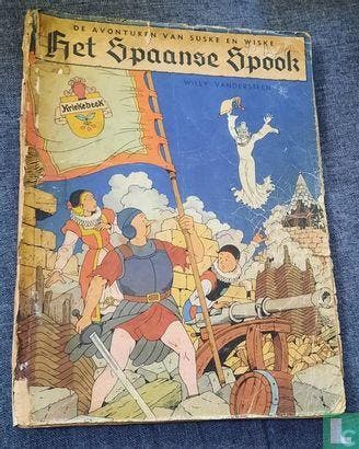 Suske en Wiske - Het Spaanse spook - 1953, Boeken, Stripboeken, Eén stripboek, Verzenden, Gelezen, Vandersteen, Willy.