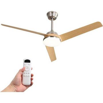 Plafondventilator met verlichting - Plafondlamp met ventilat, Witgoed en Apparatuur, Verzenden, Zo goed als nieuw