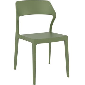 (MDK-107534) Siesta Snow stoel Olijfgroen, Ophalen of Verzenden, Nieuw