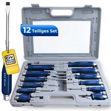 Schroevendraaierset Chroom-Vanadium-Staal 38x25x5cm, Verzenden, Nieuw