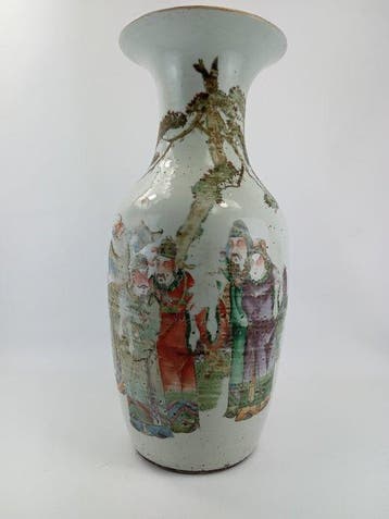 Vaas - Porselein - China - Qing dynasty (Manchu China)