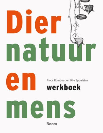 Werkboek dier, natuur en mens 9789024472024 Floor Rombout, Verzenden, Zo goed als nieuw, Floor Rombout