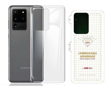Galaxy S20 Ultra Premium 3D Curved Folie Achterkant Protecto, Ophalen of Verzenden, Nieuw