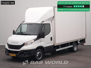 Iveco Daily 35C16 3.0L Laadklep Dubbellucht 160PK Bakwagen A, Stof, Gebruikt, Euro 6, Iveco