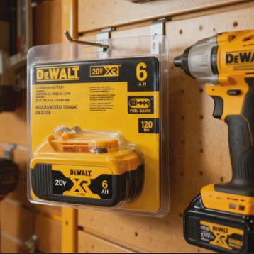 DeWalt 20V MAX XR 6.0Ah Lithium Accu - DCB206 - Snel Opladen, Verzenden, Nieuw