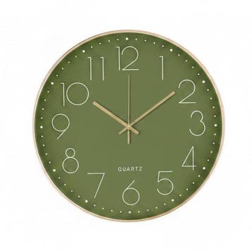 Quartz Tyme - 40cm - Wandklok - Modern, Huis en Inrichting, Verzenden, Nieuw