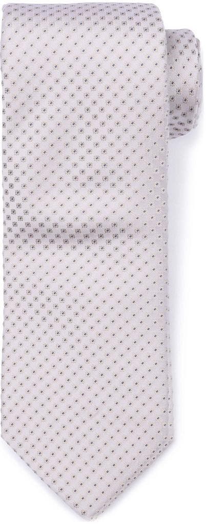 Suitable Stropdas Zijde Dots Off White maat one size Heren, Kleding | Heren, Stropdassen, Nieuw, Verzenden
