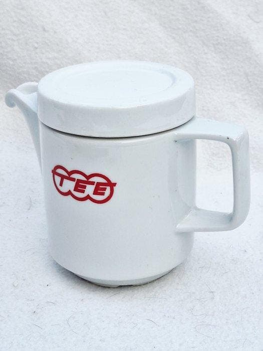 Trans Europ Express - CP Stadtlensfeld - Theepot - Metaal -, Antiek en Kunst, Antiek | Keukenbenodigdheden