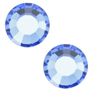 2 x Swarovski Flat back - SS30 - 6.4 mm - Sapphire, Ophalen of Verzenden, Nieuw, Overige typen