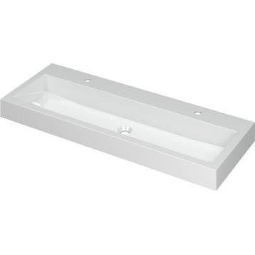 INK Momento Wastafel Polystone met 2 Kraangaten -, Ophalen of Verzenden, Nieuw