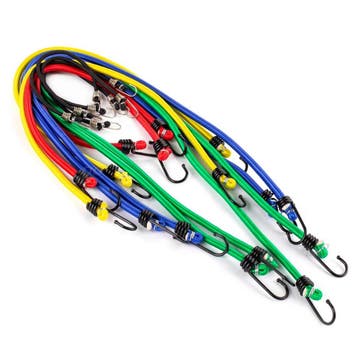 Set met snelbinders - 12 delig - 25 tot 90cm, Auto diversen, Ophalen of Verzenden, Nieuw