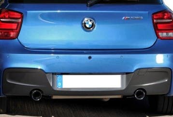BMW 1 serie F20 F21 135i diffuser origineel B2852, Nieuw, Achter, BMW