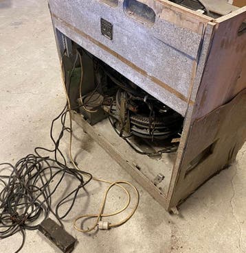 Wurlitzer 2411S Hideaway Jukebox (2400 Series) Origineel, Ophalen, Gebruikt