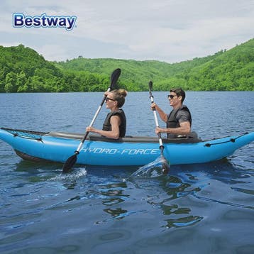 Bestway Hydro-Force Opblaasbare Vis Kajak - Duurzaam PVC, Dr, Verzenden, Nieuw