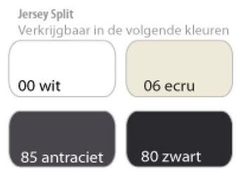 Textielpakket split-hoeslakens, Verzenden, Nieuw, Wit, Overige typen