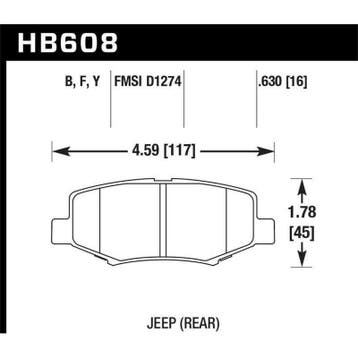 Hawk LTS Street Brake Pads, Ophalen of Verzenden, Nieuw