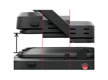 Tefal -   Supergrill 3-in-1 Xl Contactgrill Rvs & Zwart, Witgoed en Apparatuur, Verzenden, Nieuw