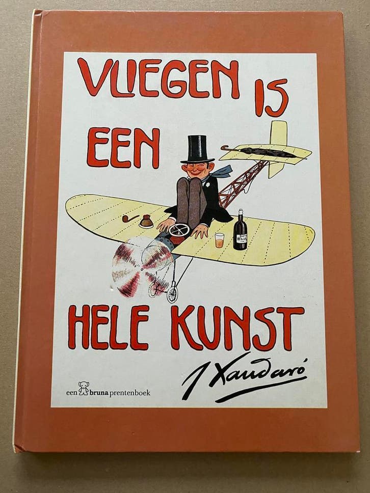 Bruna Prentenboek - Herdruk Prenten uit 1911 Luchtvaart, Verzamelen, Luchtvaart en Vliegtuigspotten, Boek of Tijdschrift, Gebruikt