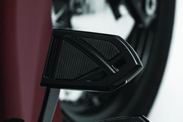Kuryakyn Phantom Brake Pedal Pad For 18-Up FL Softails Black, Ophalen of Verzenden